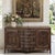 An exceptional Louis XV period buffet from the Liège region of French speaking Belgium, richly carved in solid oak and...
