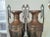 Napoleon III Empire French Brass Vases, Set of 2 For Sale - Image 5 of 18