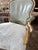 19th Century Louis XVI Style Blue Fauteuil For Sale - Image 4 of 5
