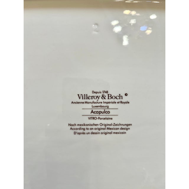 Plateau Ovale Acapulco from Villeroy & Boch, 1980s For Sale - Image 3 of 5