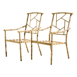 Vintage Garden Armchair in Metal, 2000s For Sale