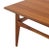 Mid-Century Danish Modern Teak Square Coffee Side Table For Sale - Image 4 of 9