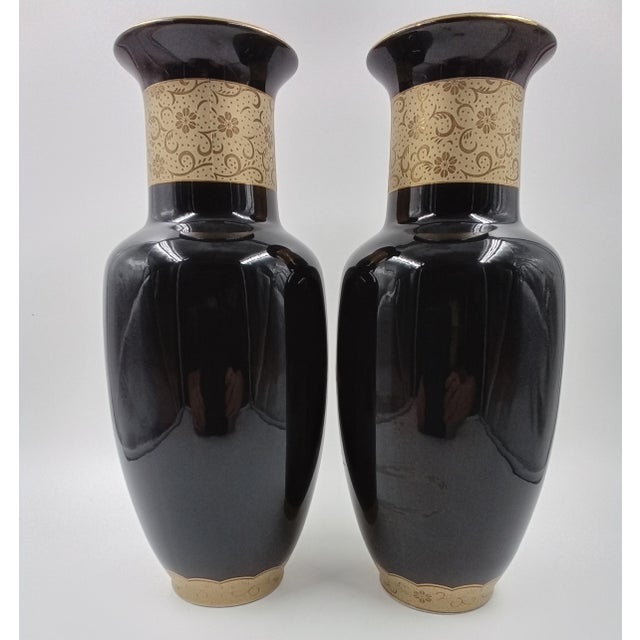 Vintage Porcelain Vases Made in Japan A Pair Chairish