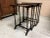 Early 20th Century Antique Victorian Mahogany Nest of 3 Tables . - Set of 3 For Sale - Image 10 of 12