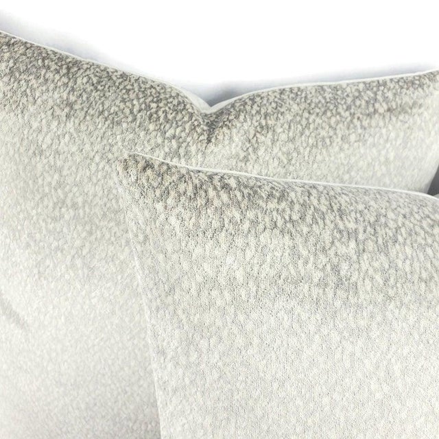 Jeffrey Alan Marks Littlerock in Stone Pillow Cover For Sale - Image 4 of 9