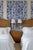 Floral & the Frog Chinoiserie Grasscloth Wallpaper by House Party | Azure Blue | 6 Yards For Sale In Charlotte - Image 6 of 7