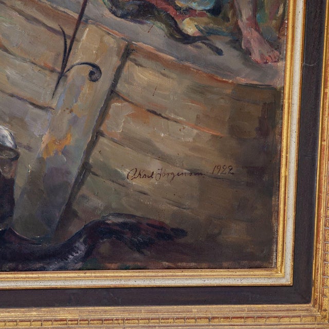Mythological scene, Aksel Jorgensen, 1883-1957 For Sale - Image 11 of 18