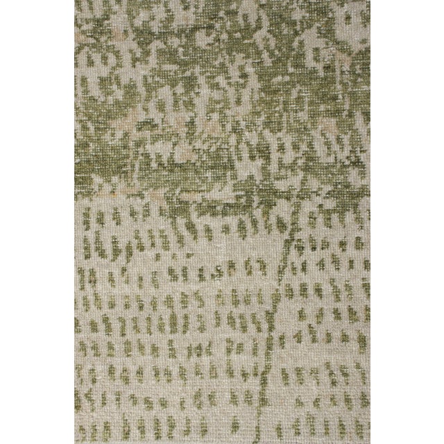 Rug & Kilim Rug & Kilim’s Oversized Impression Rug in Green, 12x18 For Sale - Image 4 of 6