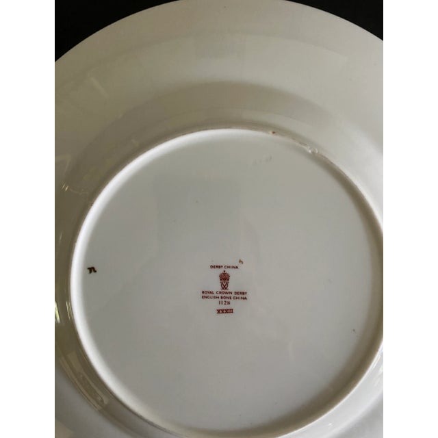 Vintage Royal Crown Derby Old Imari Dinner Plate For Sale - Image 4 of 5