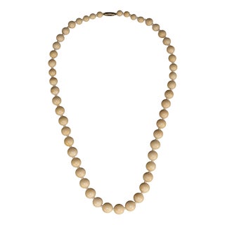 Vintage Art Deco Stone Necklace, 1920s For Sale