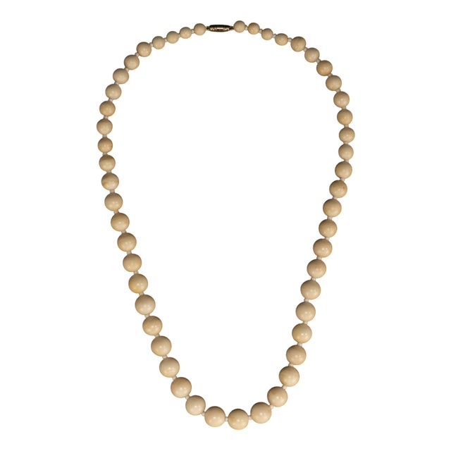 Vintage Art Deco Stone Necklace, 1920s For Sale