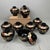 Japanese Lacquerware Rice Bowls, 1950s, Set of 10 For Sale - Image 11 of 18