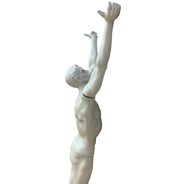 Mid 20th Century Art Deco Custom Life-Size Male Mannequin Sculpture For Sale In Chicago - Image 6 of 9