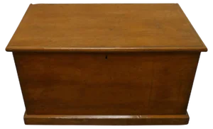 Georgian Golden Finish Oak & Pine Blanket Chest, 1860s