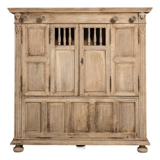 Antique Oak Cabinet For Sale