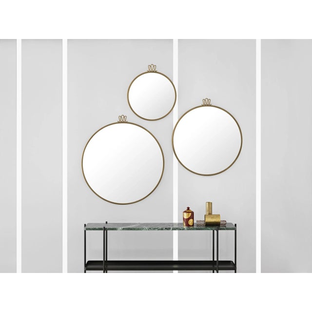 Mid-Century Modern Gio Ponti Medium Randaccio Mirror For Sale - Image 3 of 6