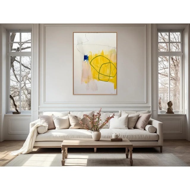 Oil and graphite on canvas Edition: Unique. Unframed. McCagg's work is informed and influenced by formal elements such as...