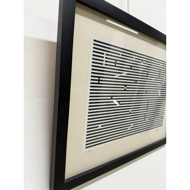 Yaacov Agam Original Double Metamorphosis Lithograph, Hc 7/9 Signed For Sale - Image 13 of 15