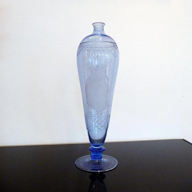 Mid-Century Murano Glass Bottle by Guido Balsamo Stella for SALIR, 1940s For Sale - Image 10 of 17