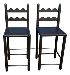 Pair of Country French Counter Stools