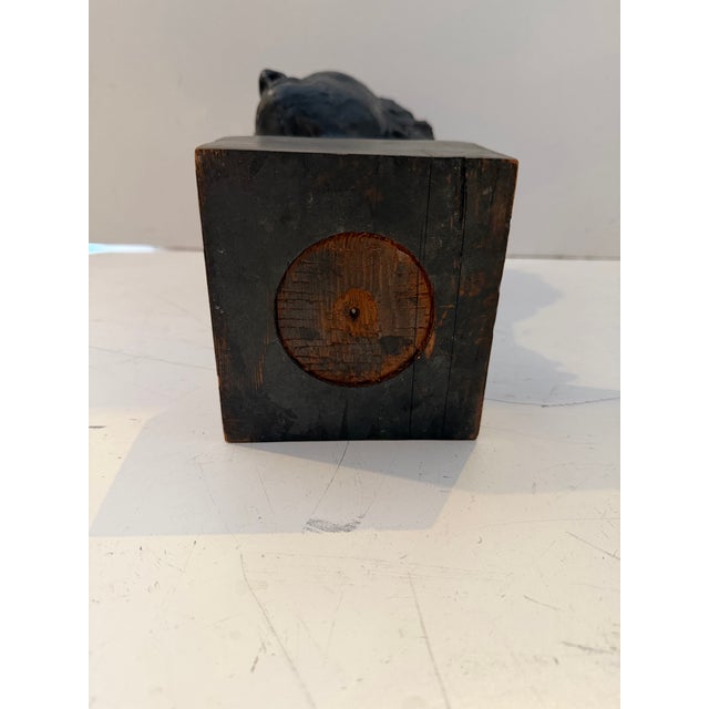 Vintage Modern Sculptural Female Bust For Sale - Image 12 of 12