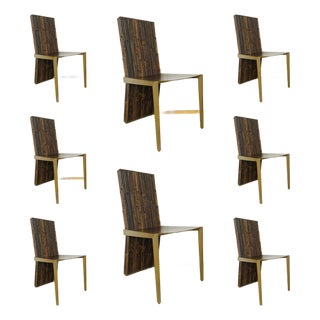 Baker McGuire Turion Dining Chairs Set of 8 For Sale