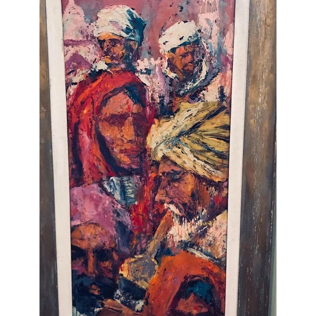 Mid-Century Modern 1960s Mid Century Signed Impasto by Victor Olsen For Sale - Image 3 of 13