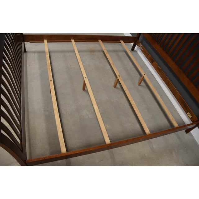 1990s Ethan Allen American Impressions King Cherry Bed For Sale - Image 9 of 9