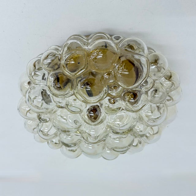 Mid-Century Modern Bubble Glass Ceiling Lamp from Helena Tynell, Germany, 1970s For Sale - Image 3 of 16