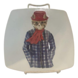 Catherine the Explorer Decorative Porcelain Plate For Sale