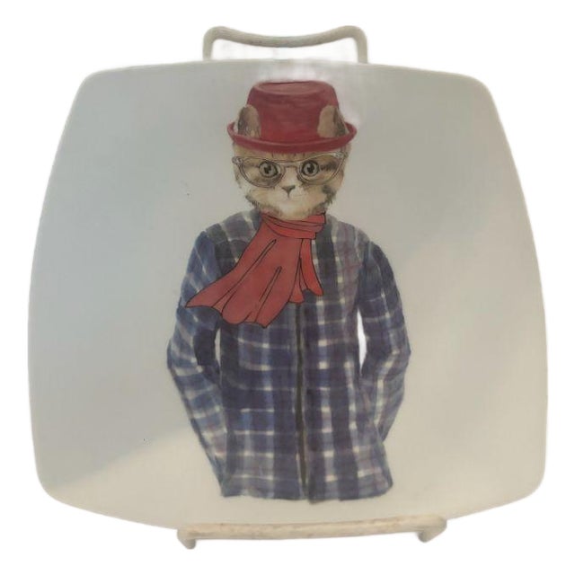 Catherine the Explorer Decorative Porcelain Plate For Sale