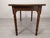 Wood Bistro Table in Walnut For Sale - Image 7 of 18