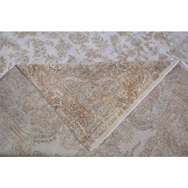 1960s Vintage Turkish Anatolian Hand Knotted Wool Rug, 10'4x18'3 For Sale - Image 5 of 5