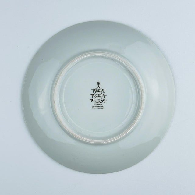 Japanese Lithophane Geisha Coffee Service in Porcelain, 1950s, Set of 10 For Sale - Image 13 of 15