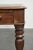 Antique English Writing Desk with Red Leather Top, Early 19th Century For Sale - Image 10 of 13