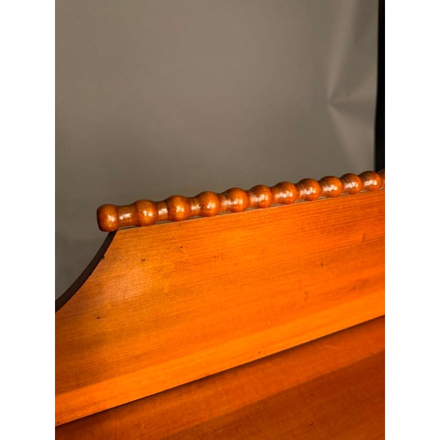American Victorian Poplar Wash Stand With Drawer & Towel Bars, Circa 1880 For Sale - Image 4 of 15