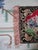 Red Vintage Cats in a Basket Red Tapestry Wall Hanging With Fring For Sale - Image 8 of 8