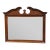 Stanley Furniture American Heritage Collection Mahogany Traditional Style 55" Pediment Mirror 172-13-33 For Sale
