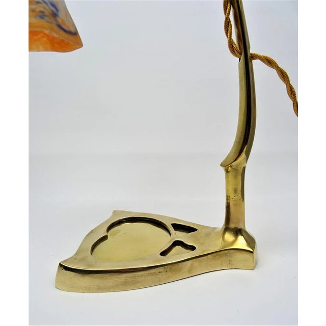 Art Nouveau Table Lamps by David Gueron, 1890s, Set of 2 For Sale - Image 9 of 13