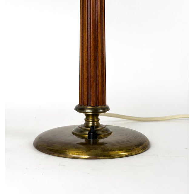 1940s Model 29595 Table Lamp by Erik Tidstrand for Nordiska Kompaniet, Sweden, 1940 For Sale - Image 5 of 7