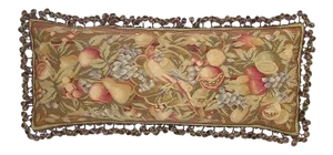 Aubusson Fruit & Bird Throw Pillow