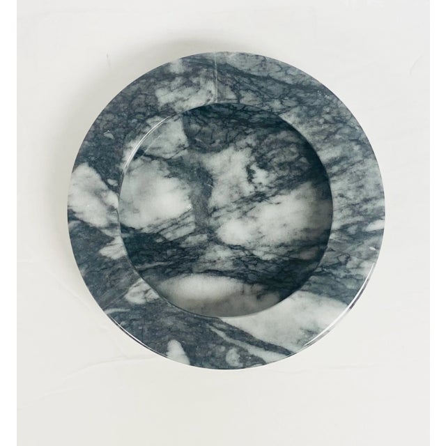 We are very pleased to offer a vintage ashtray, circa the 1970s. Handcrafted from marble by skilled artisans this polished...