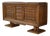 Brutalist Oak Sideboard in the Style of Charles Dudouyt, 1950s For Sale