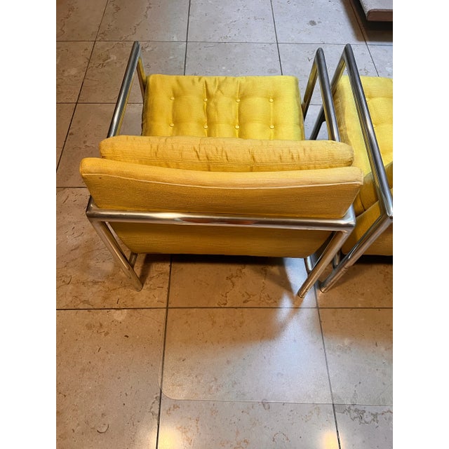 1960s Jon Stuart for Erwin-Lambeth Aluminum Lounge Chairs – Pair For Sale - Image 6 of 12