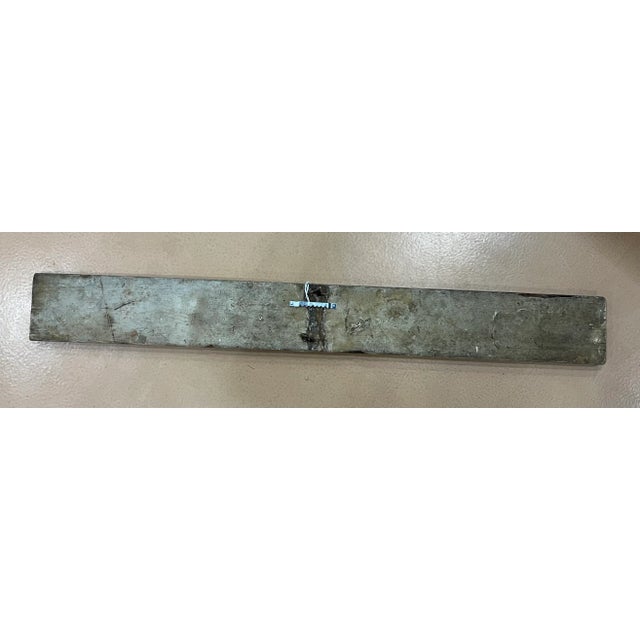 Vintage Hand Painted Wood No Parking Sign. Painted on a 30” long by 3 5/8” by 3/4” plank of wood. Great weathered texture....