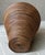 Late 20th-Century Gabriella Crespi-Style Pencil Reed Rattan Pithos-Shape Floor Vase For Sale - Image 11 of 18