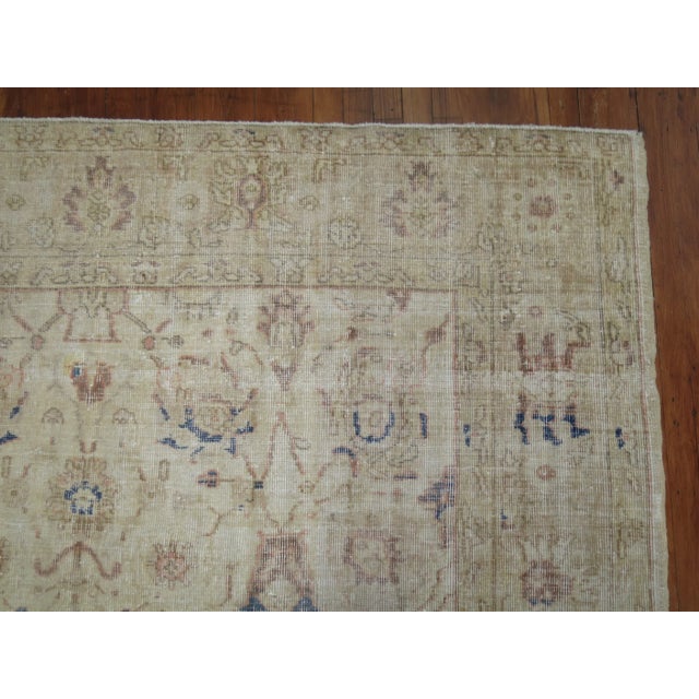 Vintage Worn Turkish Rug - 6'8" x 9'2" For Sale - Image 4 of 5