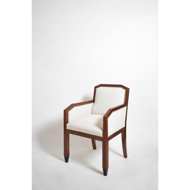 1930s Vintage Amsterdam School Office Chair, 1930s For Sale - Image 5 of 5