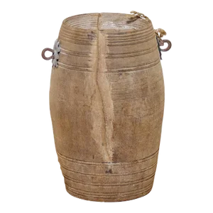 Primitive Handcarved Wooden Pot-Bala