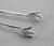Reed & Barton 1958-76 American Harlequin Sterling Silver Sugar Cube Tongs by Reed & Barton For Sale - Image 4 of 6